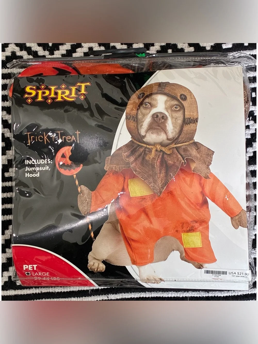 Spirit Halloween Trick ‘r Treat Sam Pet Costume